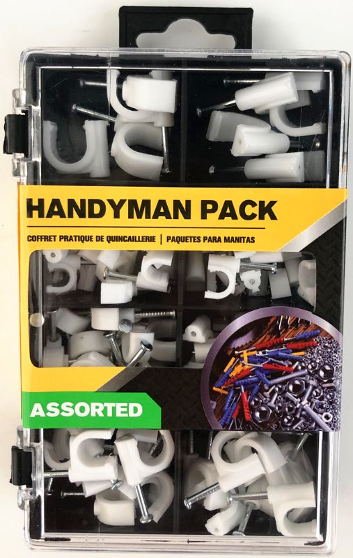 Cable Clips - Asst (6 Packs)
