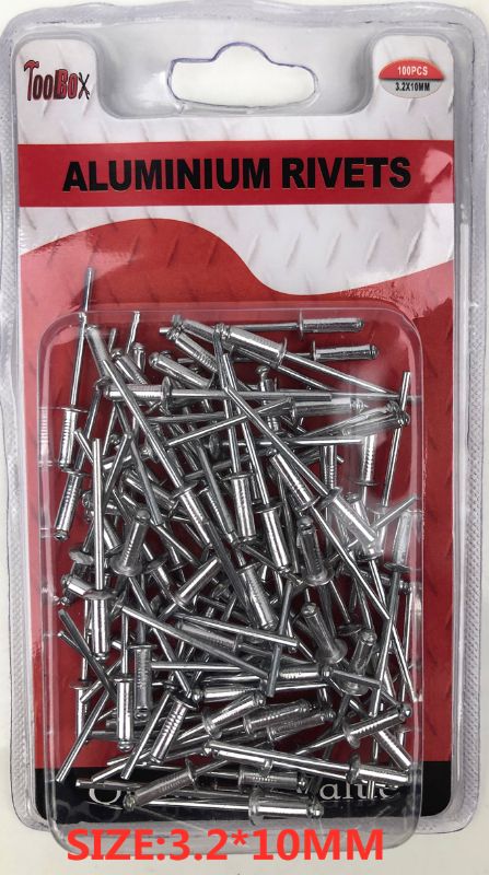 Aluminum Rivets - 3.2 X 10mm (12 Packs)