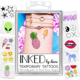 Inked Temporary Tattoos - Trendy Pack