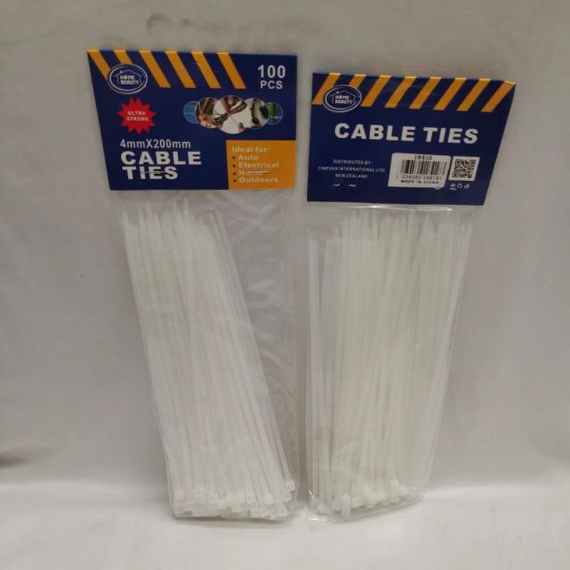 Cable Ties - 4 x 200mm (600pcs)