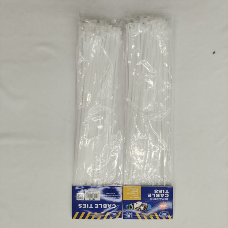 Cable Ties - White 4 x 300mm (600pcs)