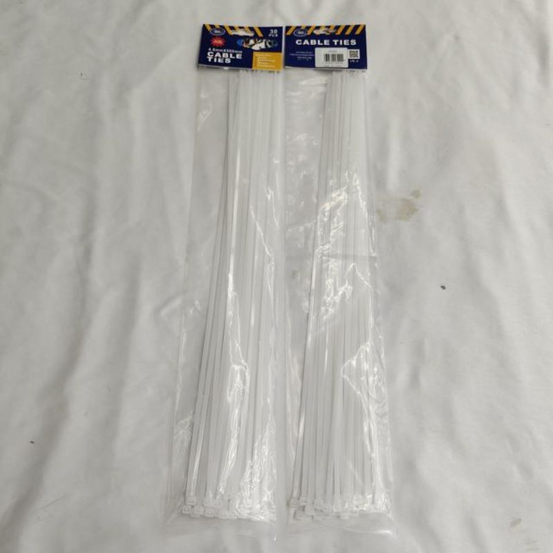 Cable Ties - White 4.8 x 500mm (180pcs)