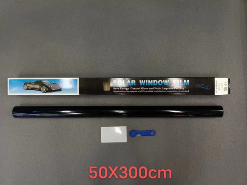 Car Sun Shade - Film Dark 50 x 300cm (Set of 12)