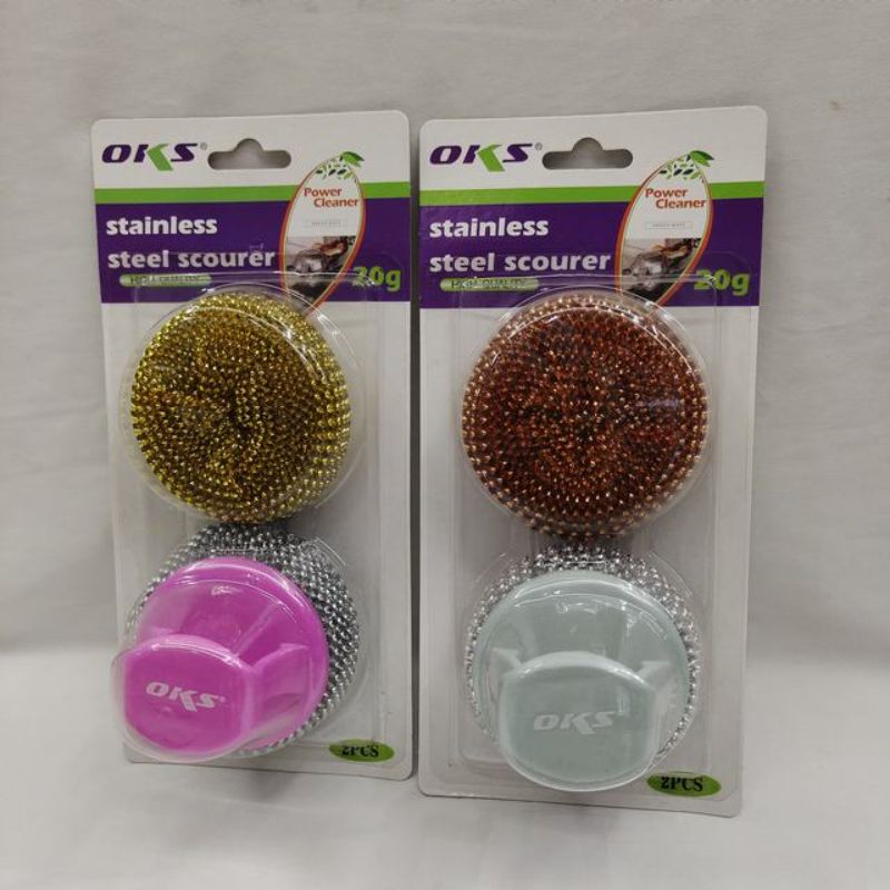 Steel Wire Scourer - 17.5g (12 Packs)