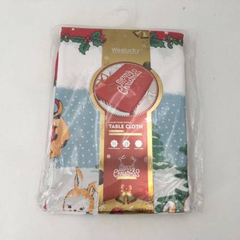Table Cloth - Xmas 140 x 222cm (Set of 6)