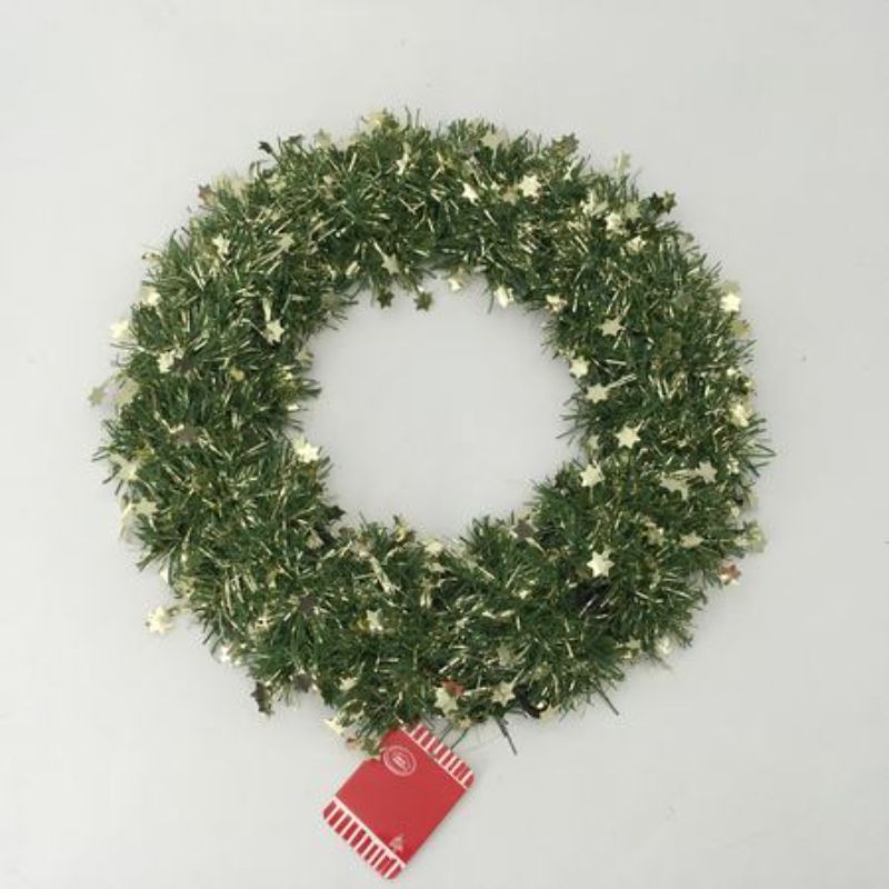 Christmas  Garland - Gold 30cm (Set of 6)