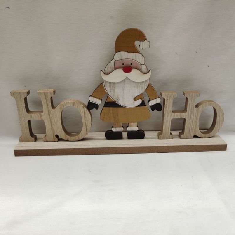 Christmas Decoration - Gold Santa (Set of 6)