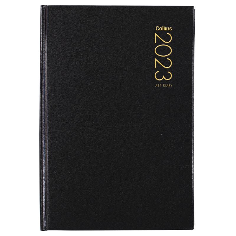 Collins Diary A51 Black Odd Year