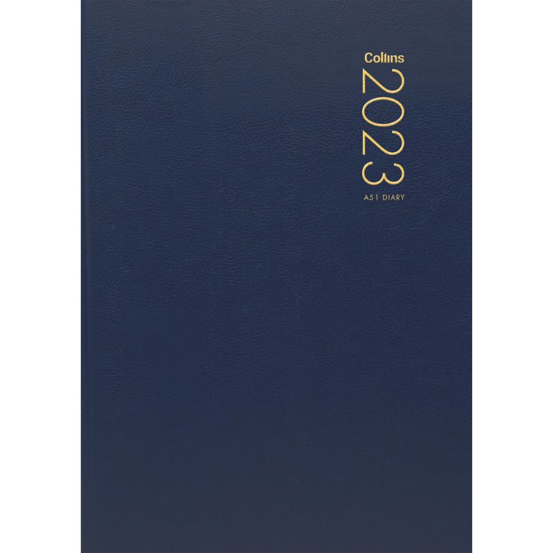 Collins Diary A51 Navy Odd Year