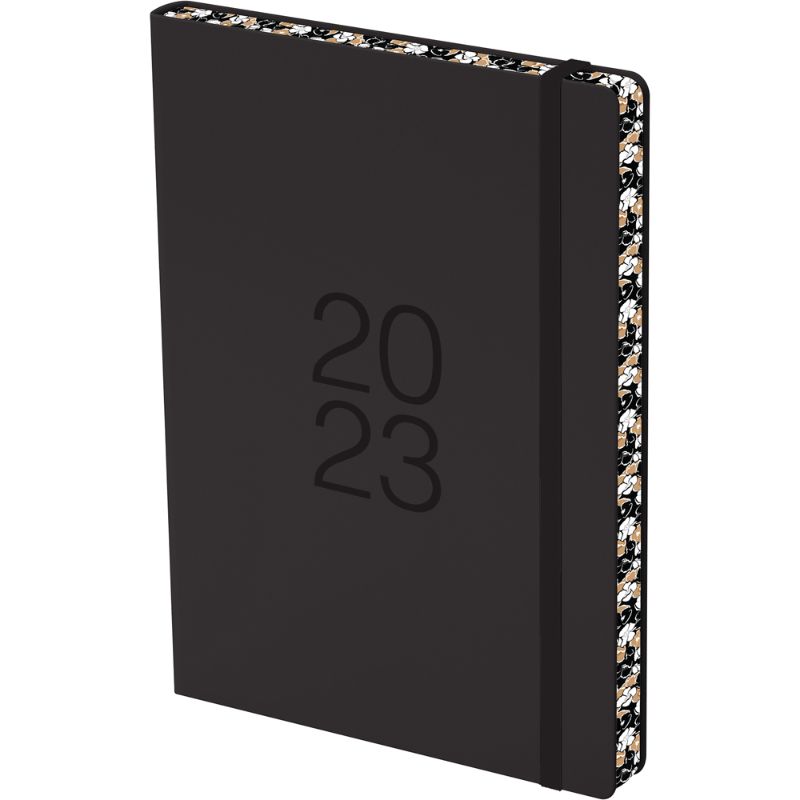 Collins Diary A51 Day Per Page Colour Edge Black Odd Year