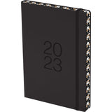 Collins Diary A51 Day Per Page Colour Edge Black Odd Year