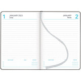 Collins Diary A51 Day Per Page Colour Edge Black Odd Year