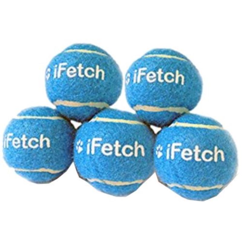 Flipside iFetch Small Balls 5 Pack - Durable Fetch Toy for Small Dogs, Compatible with Frenzy & Original