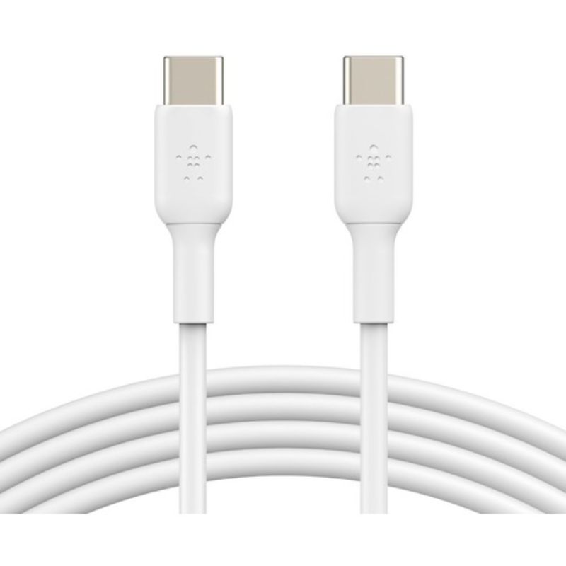 Belkin BOOST?CHARGE USB-C to USB-C Cable (2m / 6.6ft, White) - 2 m USB-C Data Tr