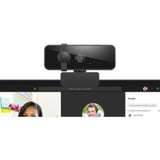 Lenovo Essential 1080P Webcam with Dual Microphones - USB 2.0, Privacy Shutter, Wide-Angle Lens