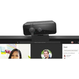 Lenovo Essential 1080P Webcam with Dual Microphones - USB 2.0, Privacy Shutter, Wide-Angle Lens