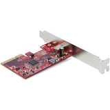 StarTech PCIe USB Card 3.0 x4 - 20 Gbps USB-C & Fast Charging - Upgrade Your Desktop