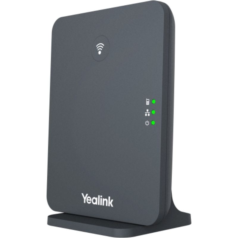 Yealink W70B DECT Base Station - IP Phone System for Small to Medium Businesses - 300m Range, 10 Handsets