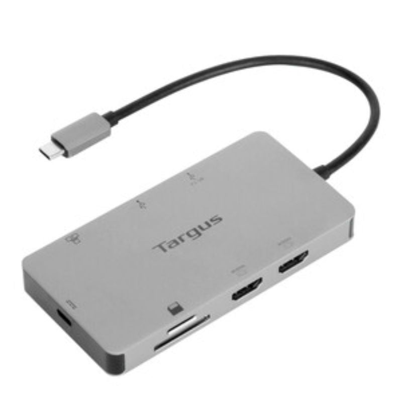 Targus USB-C Dual HDMI 4K Docking Station - 100W PD Pass-Thru for Dual Displays & Peripherals