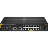 Aruba 6000 12G Class 4 PoE Switch - 139W Power, 12 Gigabit Ports, Manageable for Small Businesses