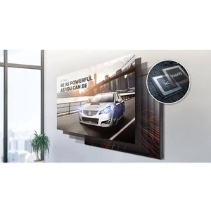 LG 55'' FHD 500 Nits Slim Bezel Video Wall - Ultra HD LCD - 1920x1080 - Ideal for Digital Signage