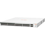 Aruba Instant On 1830 48G 24p Class 4 PoE Switch with 370W, 48 Ports, Smart-Managed Layer 2