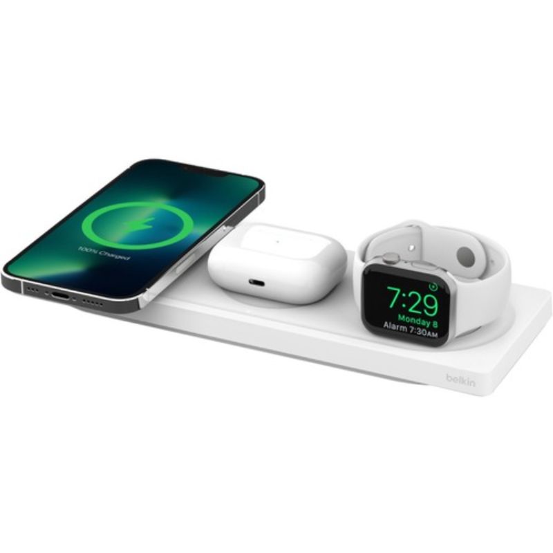 Belkin BOOST CHARGE PRO 15W Induction Charger - Fast Wireless Charging Pad for iPhone, Apple Watch & AirPods