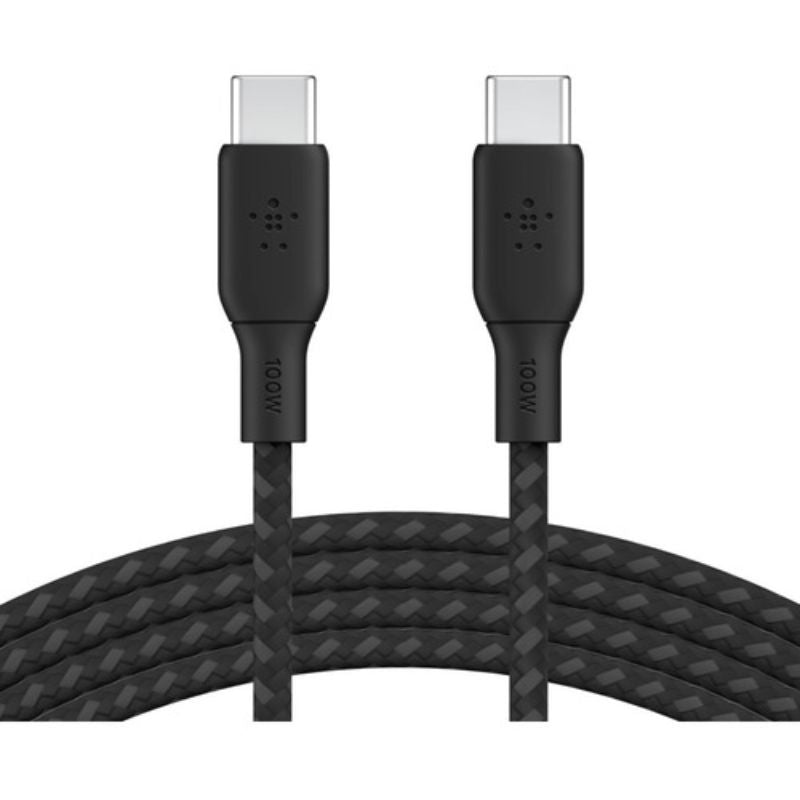 Belkin BOOST CHARGE 2m USB-C to USB-C Cable 100W - Durable Fast Charging & Data Transfer