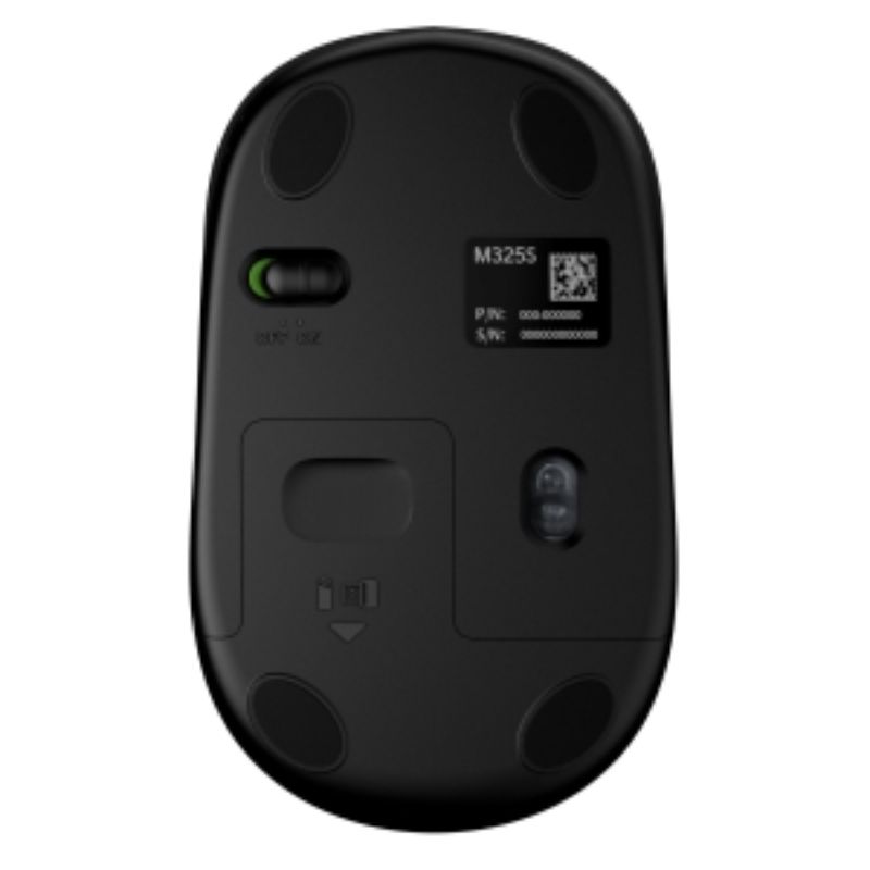 Logitech M325s Wireless Mouse - Compact Dark Silver Design for Efficient Productivity