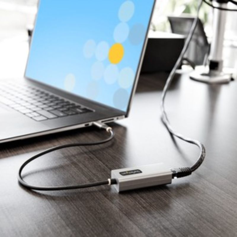 StarTech.com Gigabit Ethernet Adapter - USB 3.2 Type C - 1000 Mbps High-Speed Networking