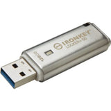 Kingston IronKey Locker+ 50 - 128GB USB 3.2 Flash Drive with AES Encryption & Multi-Password Security