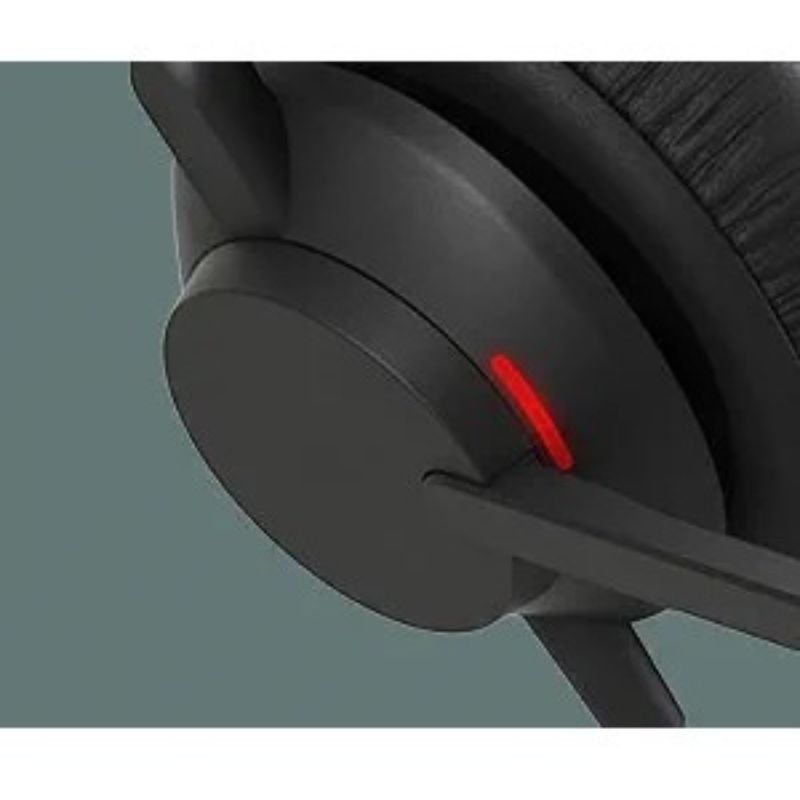 Jabra Engage 50 II Stereo Headset - USB Type A Wired - Noise-Canceling On-Ear Design