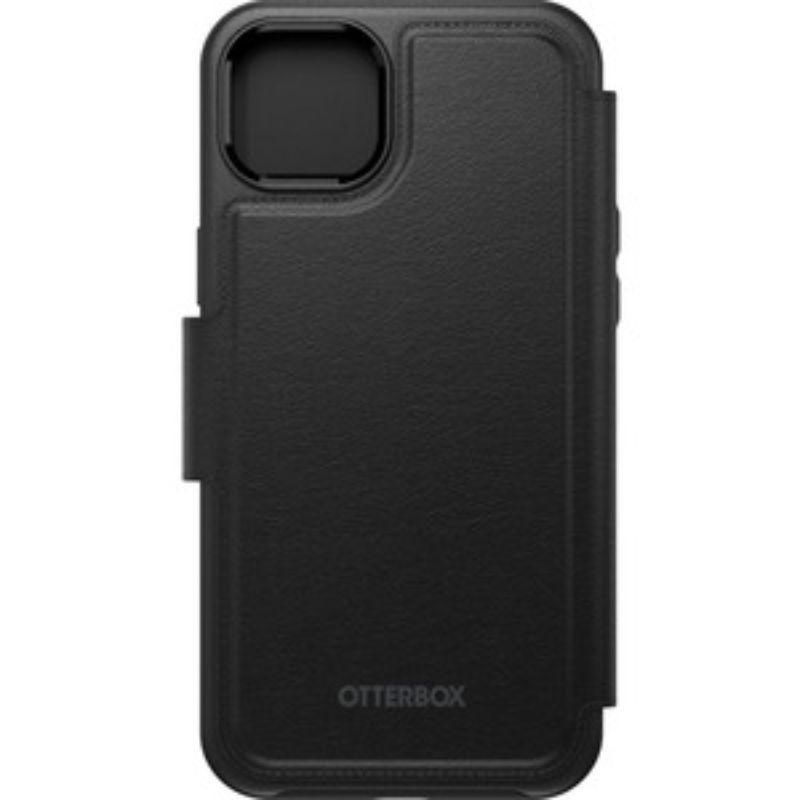 OtterBox Folio Case for iPhone 14 Plus - MagSafe Compatible, Black Carrying Case with Wallet Features