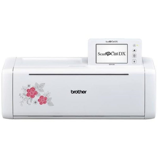 Brother SDX1250 cutting machine with built-in scanner and Auto Blade for precise crafting and design creation.