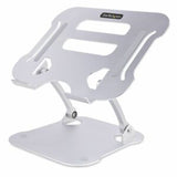 Ergonomic Adjustable Laptop Stand for Desk - Lightweight & Foldable Laptop Riser 22 lb Capacity