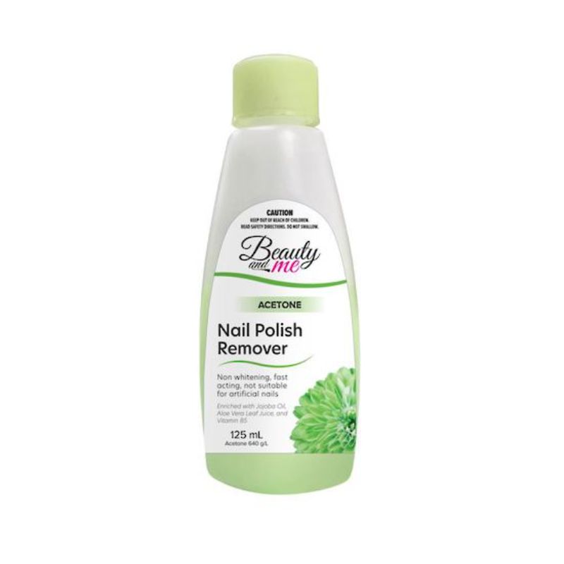 Beauty & Me Nail Polish Remover Acetone 125ml