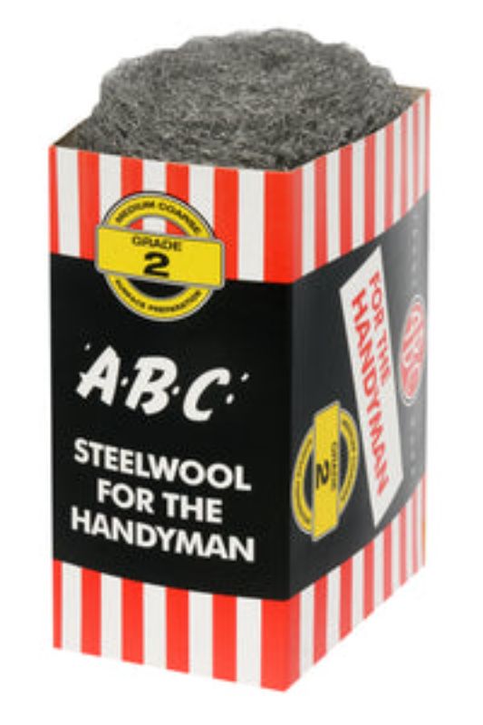 Versatile #2 medium coarse steel wool for DIY tasks, ideal for surface prep, rust removal, and achieving smooth finishes.