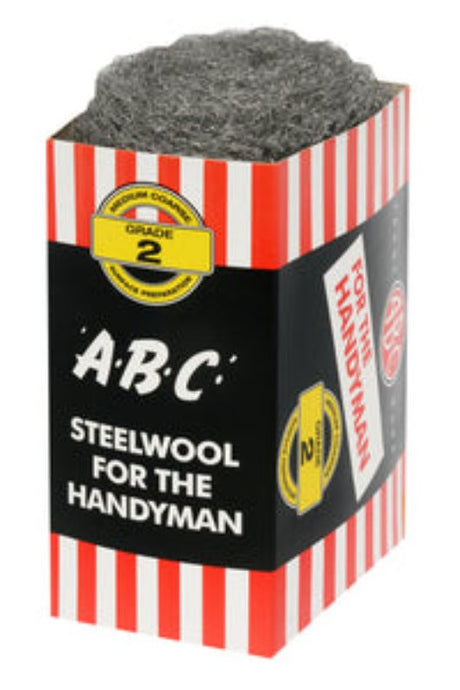 Versatile #2 medium coarse steel wool for DIY tasks, ideal for surface prep, rust removal, and achieving smooth finishes.