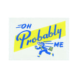 Blue Q Tag Socks - What are we waiting for Large/Extra-Large