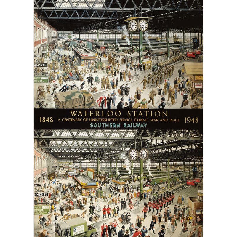 Jigsaw - Gibsons: Waterloo Station (1000pcs)