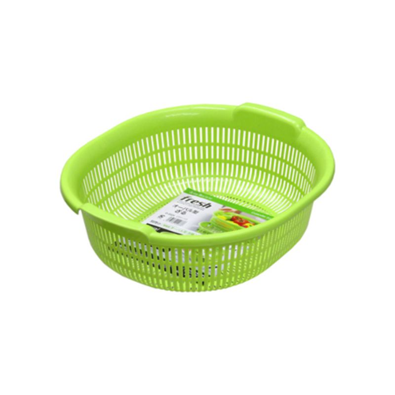 Colander - Oval Type Green 29.1cm (Set of 10)