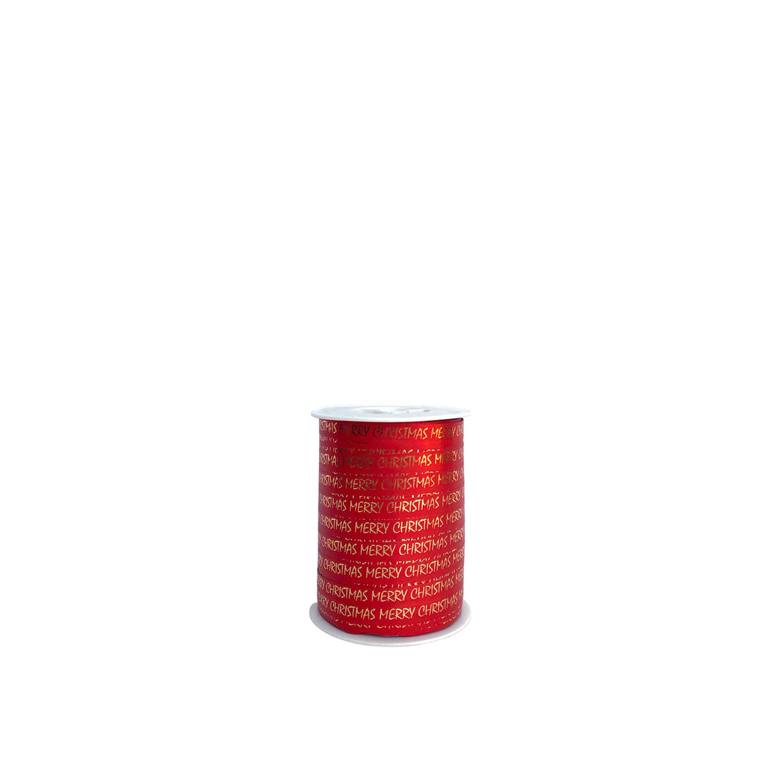 Ribbon - Merry Xmas 10mm X 250m (Red)