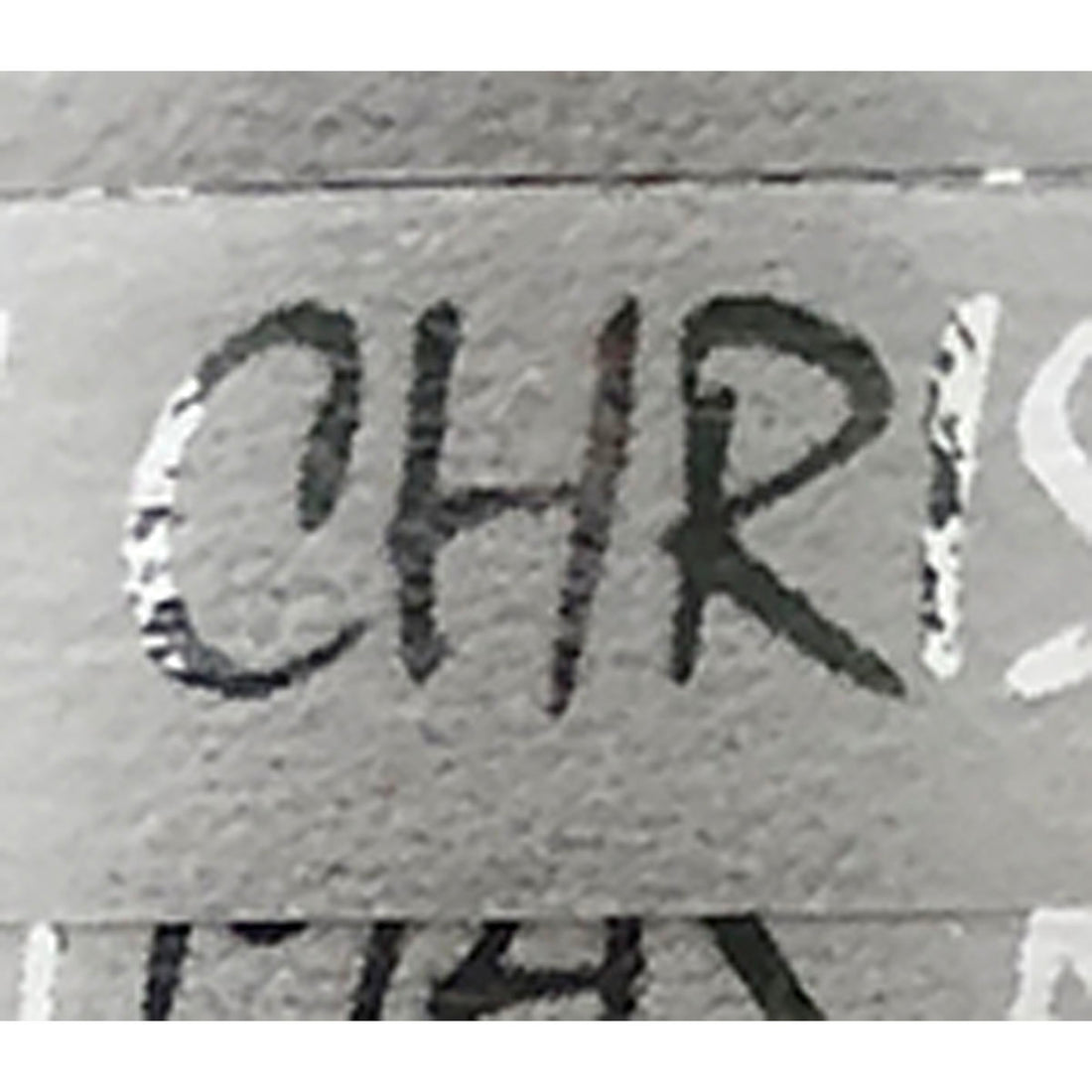 Ribbon - Merry Xmas 10mm X 250m (Silver)