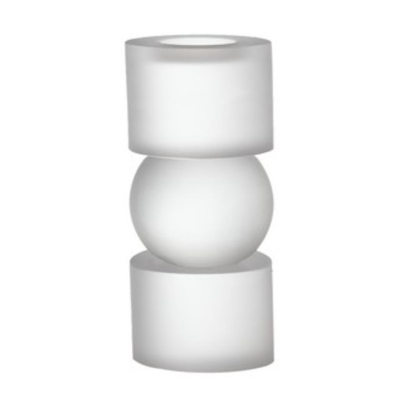 CANDLE HOLDER - GLASS (18cm)