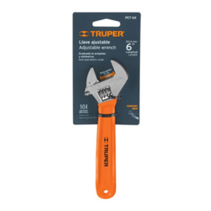 ADJUSTABLE WRENCH PROFESSIONAL - 150MM TRUPER EXPERT