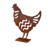 Garden Decoration - Rooster Standing (Set of 2)