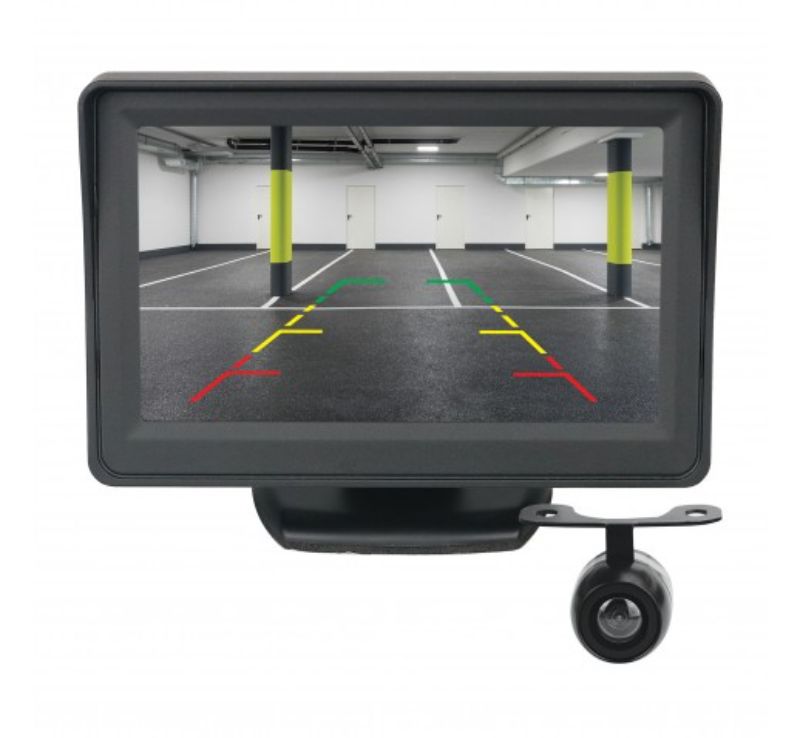 4.3in Dash Mount Display Reverse Camera Kit