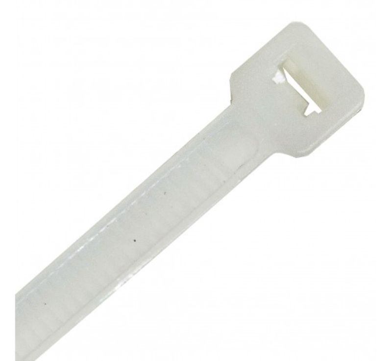 380mm X 7.6mm Nylon Natural Cable Tie