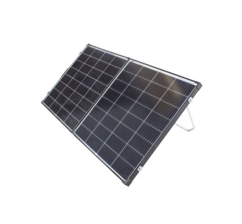 200w Dual Charge Portable Folding Solar Kit With Accessories