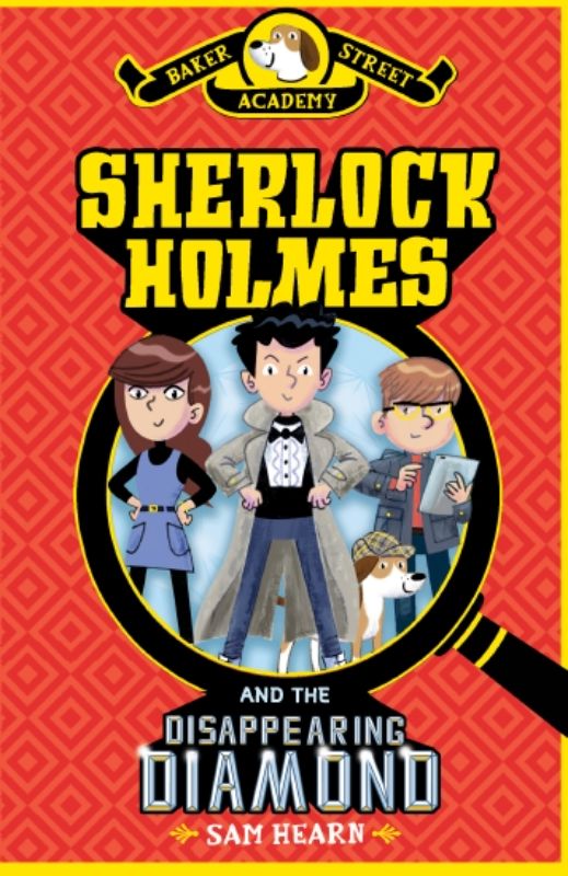 A fun, illustrated detective novel for kids featuring Sherlock Holmes and John Watson solving a museum gem theft.